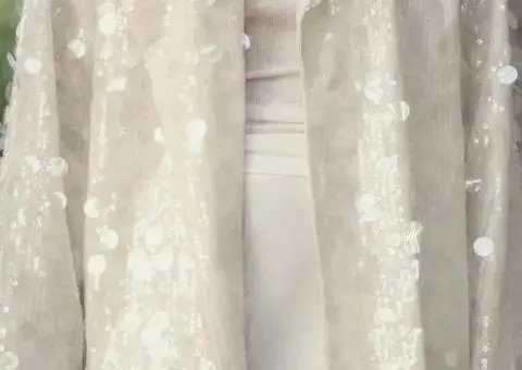 Новий жакет Zara з паєтками, розмір S. - 1/3