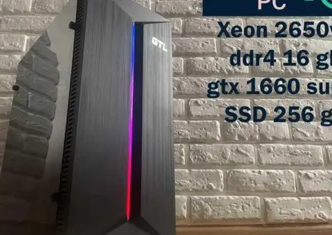 Гарантія! gtx 1660 super, 16gb, 12 ядер Ігровий ПК игровой компьютер - 1/3