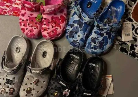 ‼️РОЗПРОДАЖ‼️ Crocs x Bape/крокси бейп - 3/3