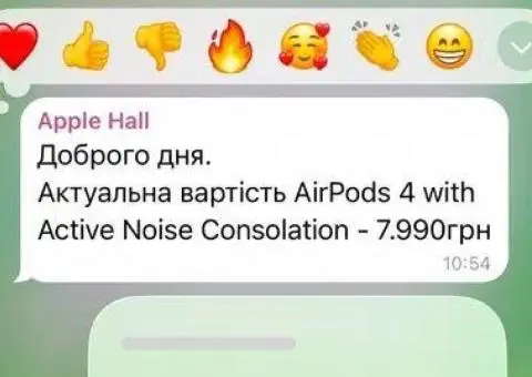 Навушники айр подс 4, airpods 4 - 2/3