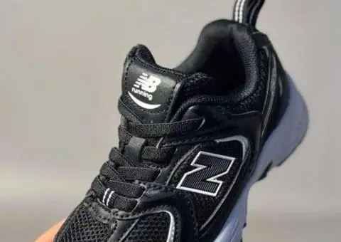 Дитячі кросівки New Ba:lance 530 Black розміри 26-37 - 2/3