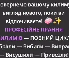 Прання килимів Лозова