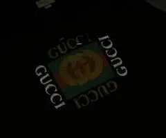 Gucci Hoodie Distressed Logo