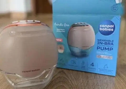 Молоковідсмоктувач Canpol babies Hands-Free Бездротовий електричний - 1/3