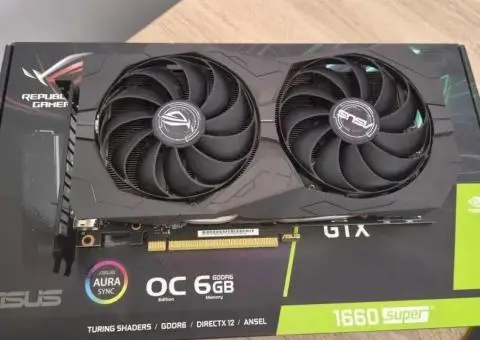 Видеокарта Asus PCI-Ex GeForce GTX 1660 Super ROG Strix OC Edition 6GB GDDR6 - 2/3