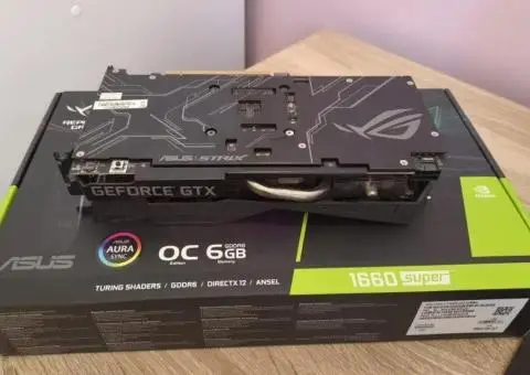 Видеокарта Asus PCI-Ex GeForce GTX 1660 Super ROG Strix OC Edition 6GB GDDR6 - 3/3
