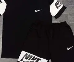 Чоловічі літні комплекти шорти+футболка Nike, puma, Kappa, розмір S M L XL 2XL