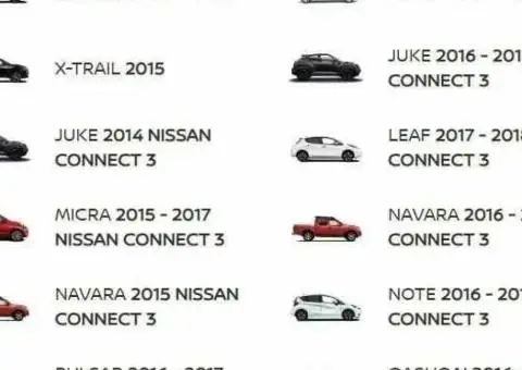 Карти навігація Україна + Європа Nissan Rogue Qashqai X-Trail Altima - 3/3