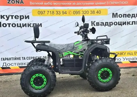 Tundra E-NV 1500W Green — Потужний Електроквадроцикл нового покоління! +FREE Доставка - 1/3