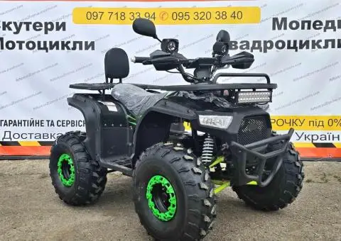 Tundra E-NV 1500W Green — Потужний Електроквадроцикл нового покоління! +FREE Доставка - 3/3