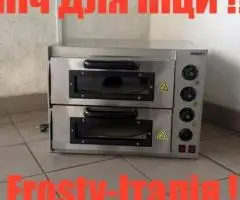 Піч Для Піци  Двохрівнева Професійна Frosty Італія !!!