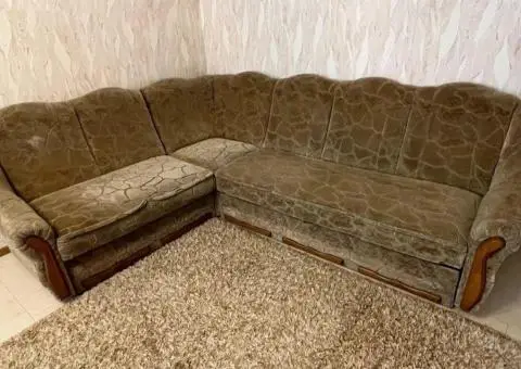 Кутовий розкладний диван - 1/3