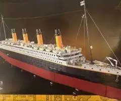 Конструктор «Легендарний Титанік" корабель як LEGO 9090 деталей