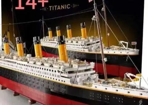 Конструктор «Легендарний Титанік" корабель як LEGO 9090 деталей - 3/3
