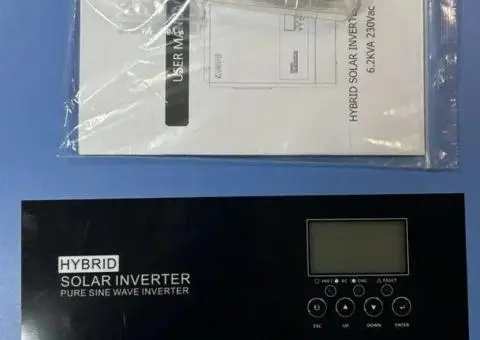 Гібридний инвертор Anenji 6.2kW 48v Wi-Fi - 1/3