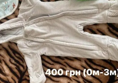 Чоловічки махрові і демісезонний комбінезон - 2/3