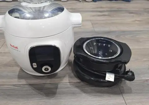 Комплект мультиварка Tefal Cook4me + аэрогриль насадка