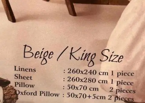Постільна білизна Maison D’or Paris — King  Size,сатин - 1/3