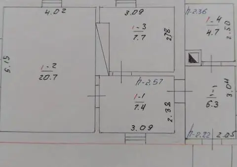 Продається будинок у с. Судилків - 1/3