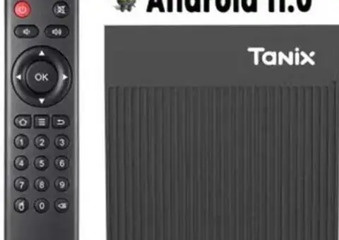 ТВ-приставка android-box Tanix X4(4/32Gb,S905X4),налаштування під ключ - 1/3