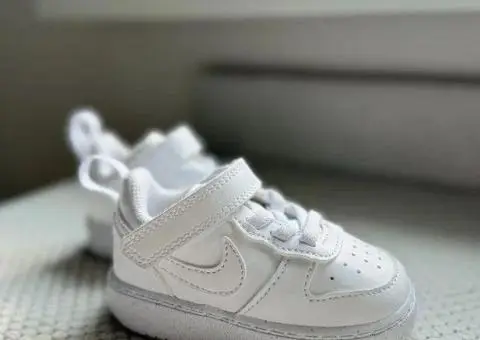 Кровівки дитячі Nike COURT BOROUGH LOW RECRAFT - 1/3