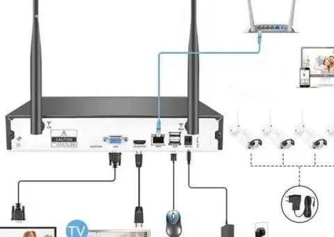 Камери відеоспостереження WIFI 5 G KIT - 1/3