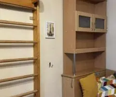 Дитяча кімната комплект: ліжко, шафа-купе, шведська стінка, матрац