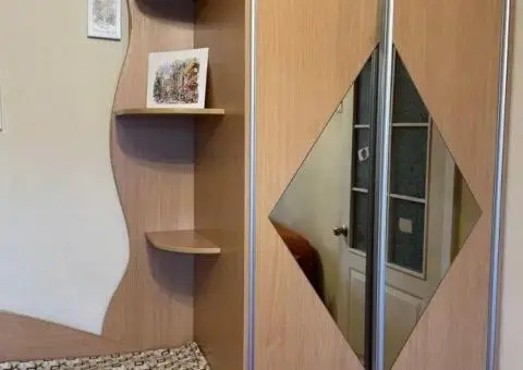 Дитяча кімната комплект: ліжко, шафа-купе, шведська стінка, матрац - 2/3