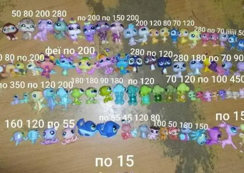 лпс пет шоп хасбро lps littlest pet shop hasbro - 1/3