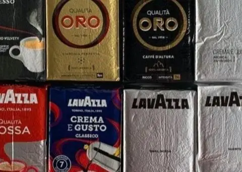 Lavazza кава мелена 250г/Кофе/Лавацца зернова 1кг - 1/3