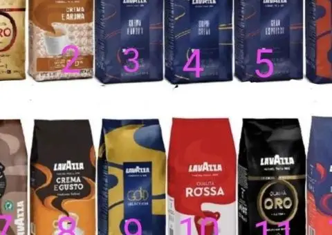 Lavazza кава мелена 250г/Кофе/Лавацца зернова 1кг - 2/3