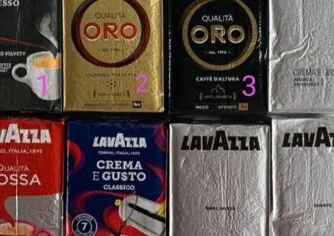 Lavazza кава мелена 250г/Кофе/Лавацца зернова 1кг - 3/3
