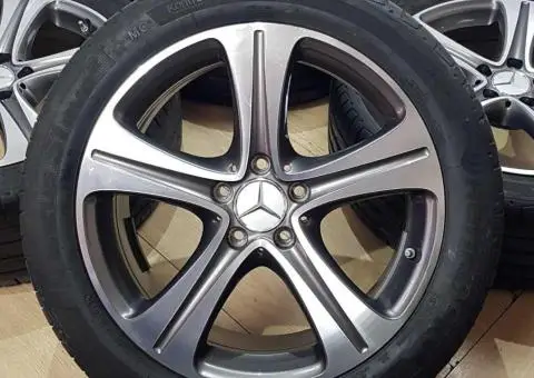 Диски Mercedes R18 5x112 W246 W213 W176 W212 W220 W222 ML GL CLA-Class AMG CLC W166 - 1/3