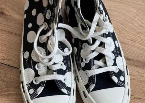 Converse Chuck Taylor High Polka Dot оригінал кеди 36.5 - 1/3