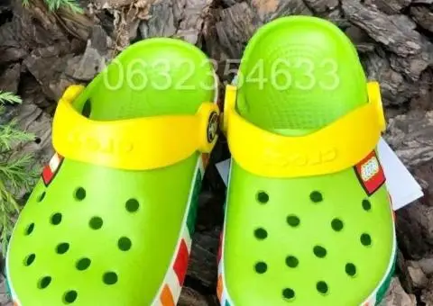 Новые! Детские кроксы на девочку и мальчика Лего Кидс Crocs LEGO kids! - 1/3