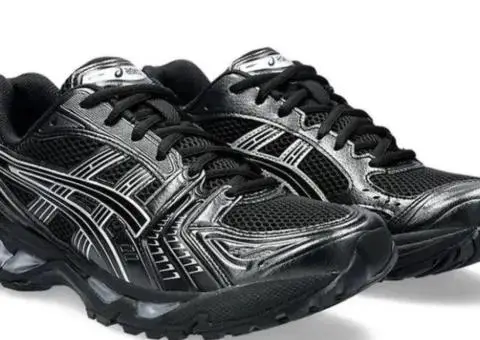 Asics gel Kayano 14 black silver - 2/3