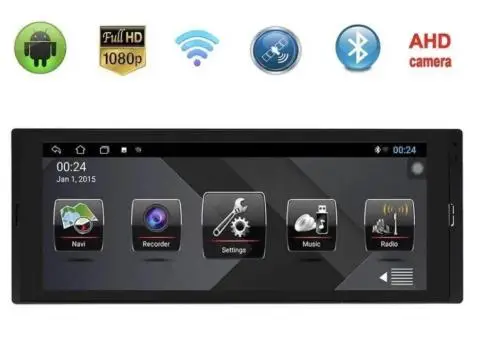 Автомагнітола Android  7069/ts7 1din 2/16gb - 1/3