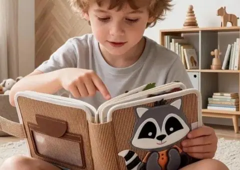 Розвиваюча м’яка книжка Бізібук (Busybook) для дітей від 6 міс до 4 років - 3/3