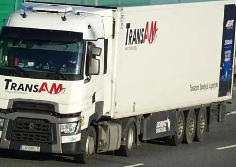 TRANSAM запрошує водіїв C+E | Офіційне працевлаштування у Польщі