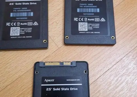 Ssd Apacer  240GB 100% здоров'я Мала нароботка Ссд диски для ноутбука або системного блока - 2/3