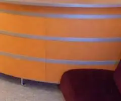 Стойка администратора/ресепшен полукруглая