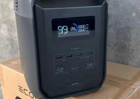 EcoFlow DELTA 3 1500 EU LiFePO4 1536 Вт/г  Безкоштовна Доставка Гарантія - 1/3