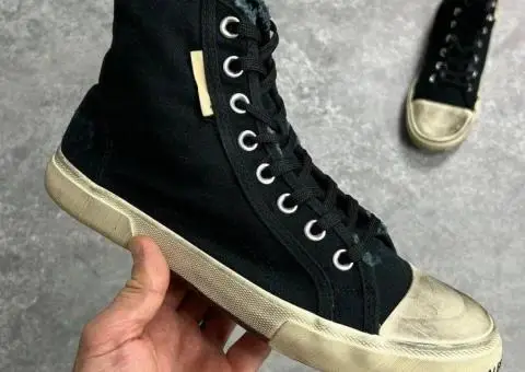 Balenciaga Paris shoes кеди кросівки кроссовки чорні 44 43 42 41 - 1/3