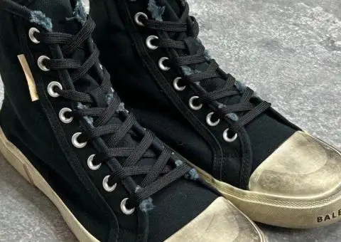Balenciaga Paris shoes кеди кросівки кроссовки чорні 44 43 42 41 - 3/3