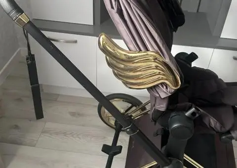Коляска cybex prime 2 в 1, люлька з крилами також - 1/3