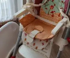 Крісло для годування Чіко Chicco Polly 2 в 1 Happy Land годувальне крісло