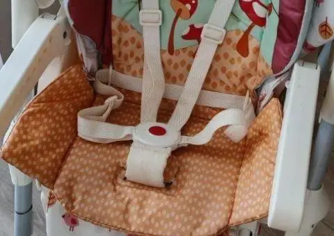 Крісло для годування Чіко Chicco Polly 2 в 1 Happy Land годувальне крісло - 3/3