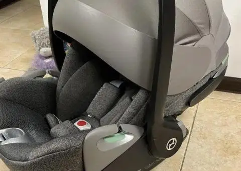 Автокрісло CYBEX Cloud T Plus i-Size Група 0+ (0-13 кг) автолюлька - 1/3