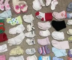 Детские носки разные размеры и пиньетки