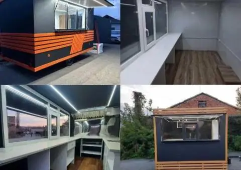 Торговий причіп фаст-фуд кавярня шаурма общепіт торгівля бізнес doner - 2/3